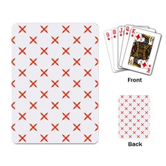 Cute Pretty Elegant Pattern Playing Cards Single Design by GardenOfOphir