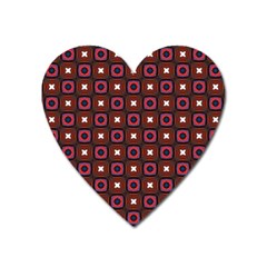 Cute Pretty Elegant Pattern Magnet (heart) by GardenOfOphir