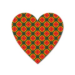 Cute Pretty Elegant Pattern Magnet (heart) by GardenOfOphir