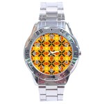 Cute Pretty Elegant Pattern Stainless Steel Watch Front