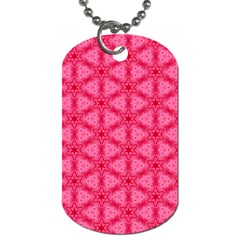 Cute Pretty Elegant Pattern Dog Tag (two-sided)  by GardenOfOphir