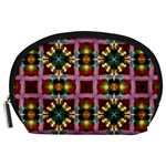 Cute Pretty Elegant Pattern Accessory Pouch (Large) Front