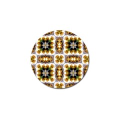 Cute Pretty Elegant Pattern Golf Ball Marker by GardenOfOphir