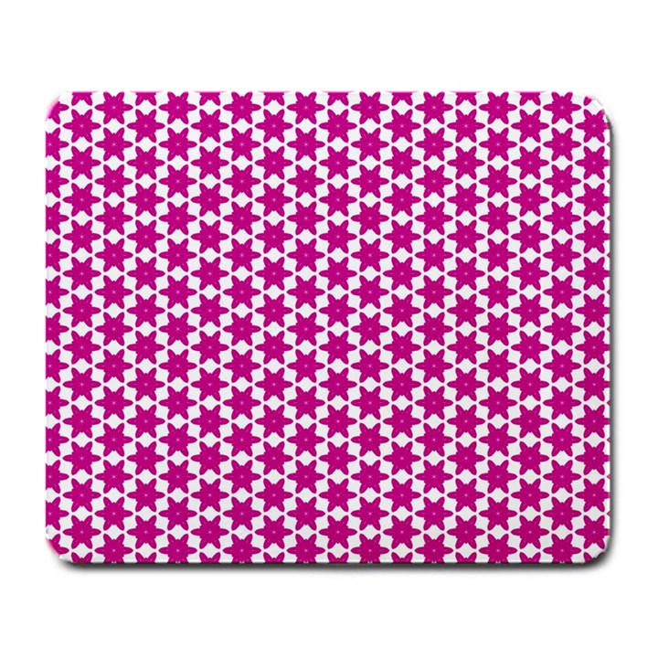 Cute Pretty Elegant Pattern Large Mouse Pad (Rectangle)