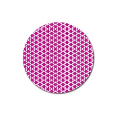 Cute Pretty Elegant Pattern Magnet 3  (round) by GardenOfOphir