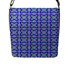 Cute Pretty Elegant Pattern Flap Closure Messenger Bag (large) by GardenOfOphir