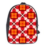 Cute Pretty Elegant Pattern School Bag (XL) Front