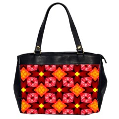 Cute Pretty Elegant Pattern Oversize Office Handbag (two Sides) by GardenOfOphir