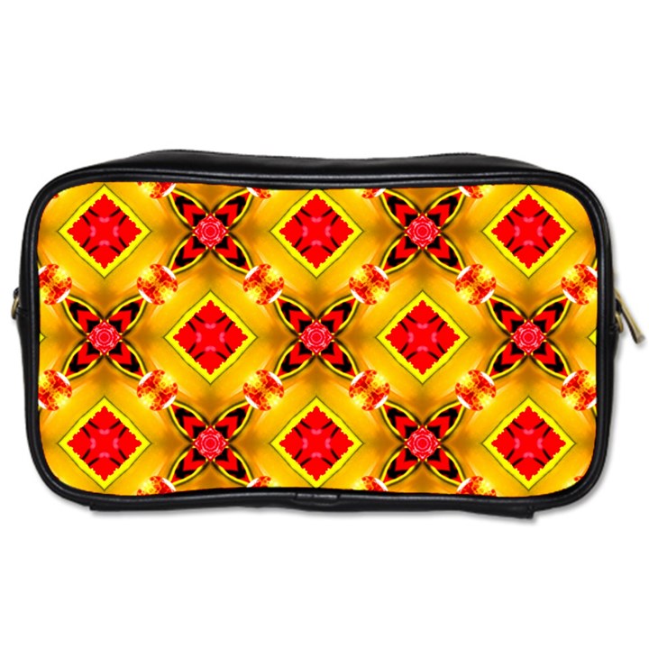 Cute Pretty Elegant Pattern Travel Toiletry Bag (One Side)