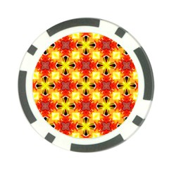 Cute Pretty Elegant Pattern Poker Chip by GardenOfOphir