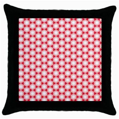 Cute Pretty Elegant Pattern Black Throw Pillow Case