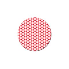 Cute Pretty Elegant Pattern Golf Ball Marker 10 Pack