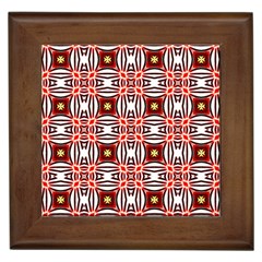 Cute Pretty Elegant Pattern Framed Ceramic Tile