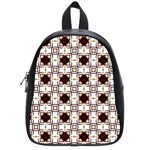 Cute Pretty Elegant Pattern School Bag (Small) Front