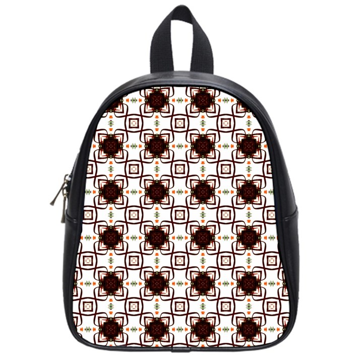 Cute Pretty Elegant Pattern School Bag (Small)