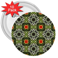 Cute Pretty Elegant Pattern 3  Button (10 Pack) by GardenOfOphir