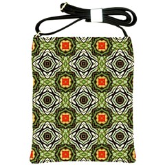 Cute Pretty Elegant Pattern Shoulder Sling Bag by GardenOfOphir