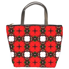 Cute Pretty Elegant Pattern Bucket Handbag by GardenOfOphir