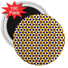 Cute Pretty Elegant Pattern 3  Button Magnet (100 Pack) by GardenOfOphir