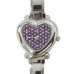 Cute Pretty Elegant Pattern Heart Italian Charm Watch  by GardenOfOphir