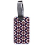 Cute Pretty Elegant Pattern Luggage Tag (Two Sides) Back