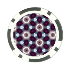 Cute Pretty Elegant Pattern Poker Chip by GardenOfOphir