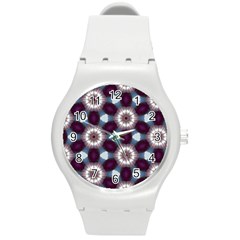 Cute Pretty Elegant Pattern Plastic Sport Watch (medium) by GardenOfOphir