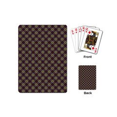 Cute Pretty Elegant Pattern Playing Cards (Mini)