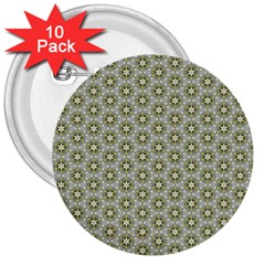 Cute Pretty Elegant Pattern 3  Button (10 pack)
