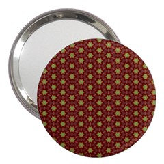 Cute Pretty Elegant Pattern 3  Handbag Mirror by GardenOfOphir