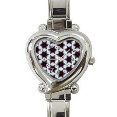 Cute Pretty Elegant Pattern Heart Italian Charm Watch  by GardenOfOphir