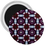 Cute Pretty Elegant Pattern 3  Button Magnet Front