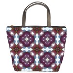 Cute Pretty Elegant Pattern Bucket Handbag Front