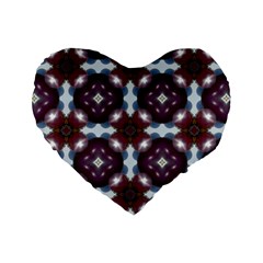 Cute Pretty Elegant Pattern 16  Premium Heart Shape Cushion 