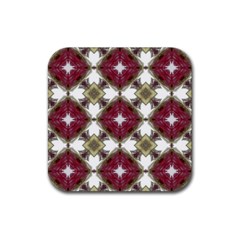 Cute Pretty Elegant Pattern Drink Coaster (square) by GardenOfOphir