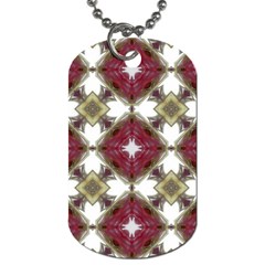 Cute Pretty Elegant Pattern Dog Tag (two-sided)  by GardenOfOphir