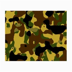 Camo Pattern  Glasses Cloth (small, Two Sided)