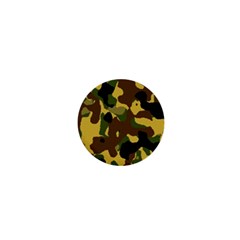 Camo Pattern  1  Mini Button Magnet