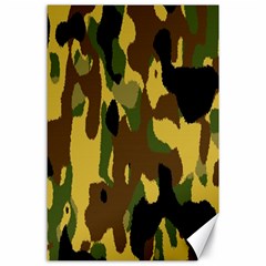 Camo Pattern  Canvas 24  X 36  (unframed)