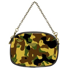 Camo Pattern  Chain Purse (two Sided) 