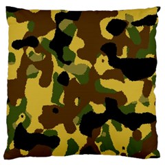 Camo Pattern  Standard Flano Cushion Case (two Sides) by Colorfulart23