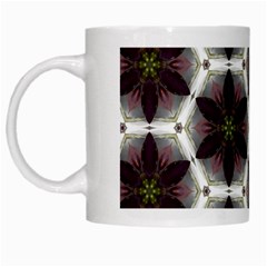 Cute Pretty Elegant Pattern White Coffee Mug