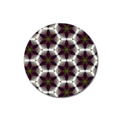 Cute Pretty Elegant Pattern Magnet 3  (round)