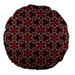 Cute Pretty Elegant Pattern 18  Premium Round Cushion  Front