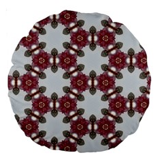 Cute Pretty Elegant Pattern 18  Premium Round Cushion  by GardenOfOphir