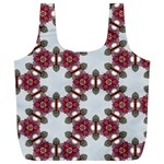 Cute Pretty Elegant Pattern Reusable Bag (XL) Back