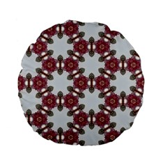 Cute Pretty Elegant Pattern 15  Premium Flano Round Cushion  by GardenOfOphir