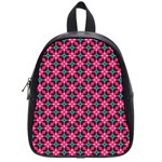 Cute Pretty Elegant Pattern School Bag (Small) Front