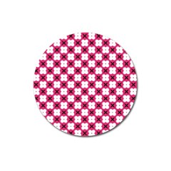 Cute Pretty Elegant Pattern Magnet 3  (round) by GardenOfOphir