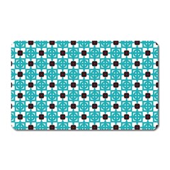 Cute Pretty Elegant Pattern Magnet (rectangular) by GardenOfOphir